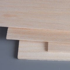 30厘米長度輕木片超輕薄木板巴沙木飛機航模木片木條diy模型材料