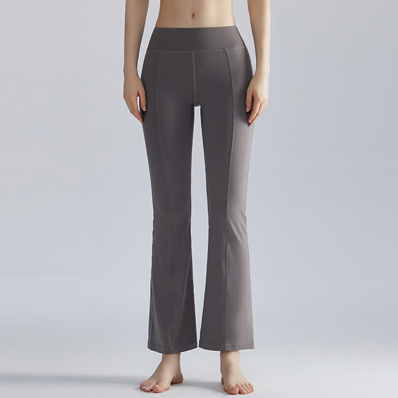 Pantalones de cintura alta de mujer Wiman, pantalones de cintura alta de mujer, pantalones de yoga delgados deportivos y casuales.