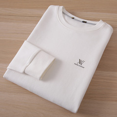 海牌の切り札の丸首の衛衣の男の春と秋のアルファベットのプリントの長袖のtシャツの通気性のレジャーの底のシャツの男の3 d持ち主