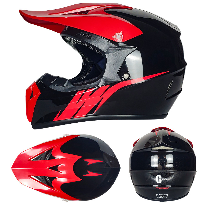 Casco de kart certificado DOT transfronterizo para adultos carreras todoterreno casco completo motocicleta ATV casco completo personalizado