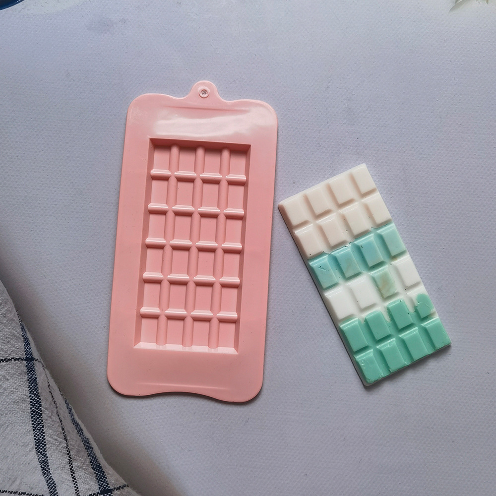 24 chocolate 465 galletas molde de silicona pastel helado pudín molde de postre jabón utensilios de cocción