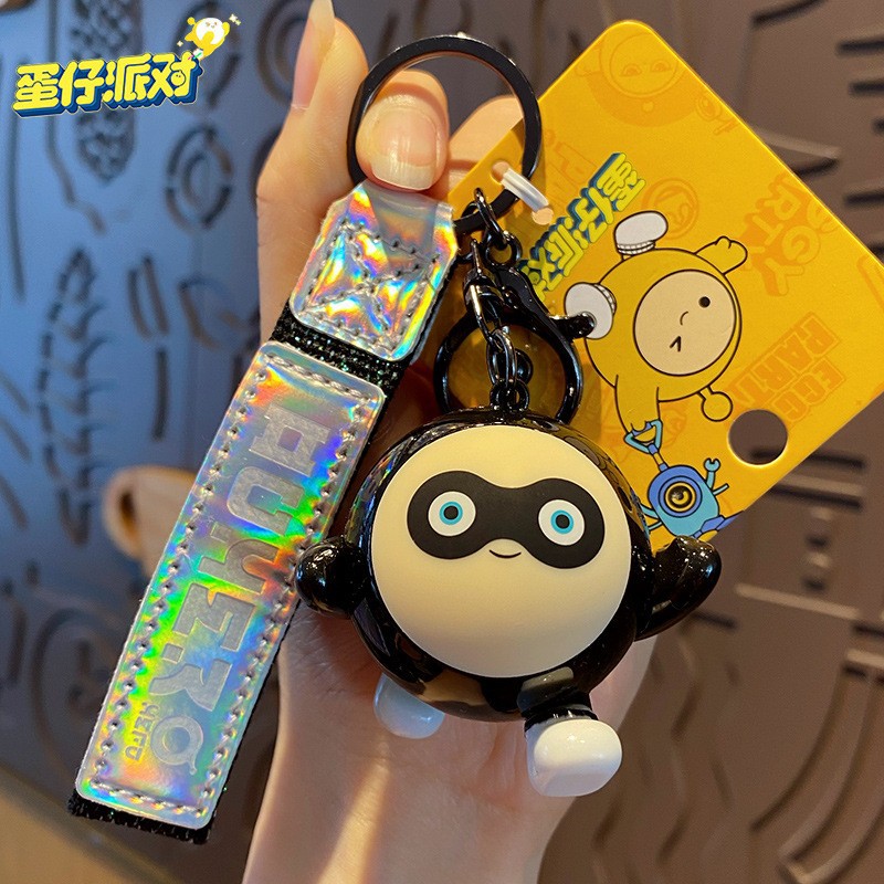 Оригинальный красочный брелок для вечеринки Eggboy в стиле черного яйца