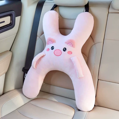 in the back seat — Waist support