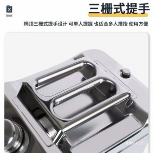 Diesel 3020 Cross-Border Car Oil Barrel Gasoline Barrel Portable 304 Stainless Steel Fuel Barrel Thickened