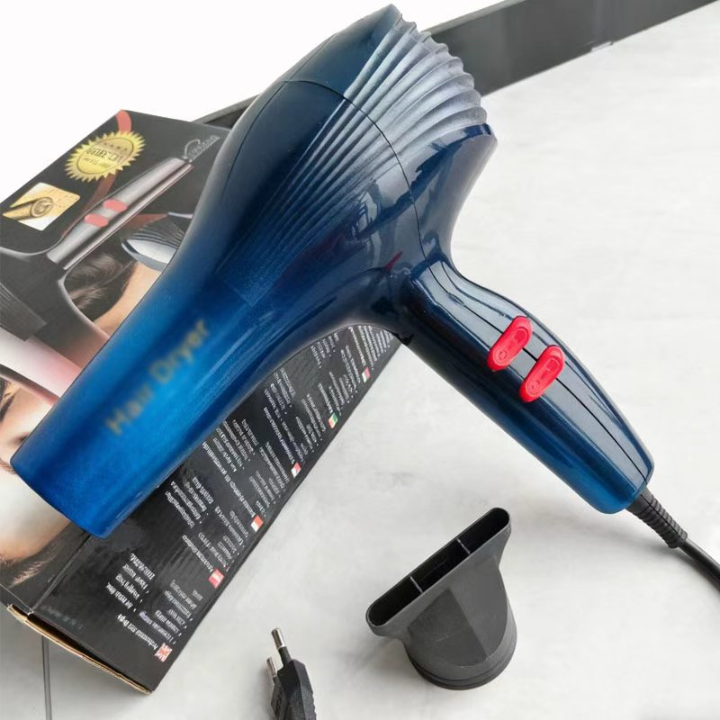 Cross-Border Household Hair Dryer Hot and Cold Air High Wind Hair Dryer Hair Salon Hotel Three-Speed Hair Dryer Wholesale
