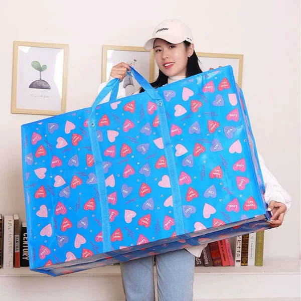 175g Moving Bag Fashion Organizing Bag Student Dormitory Clothes Quilt Luggage Packing Bag Storage Bag Large Capacity