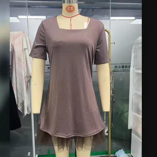 2026 New Short-Sleeved Dress