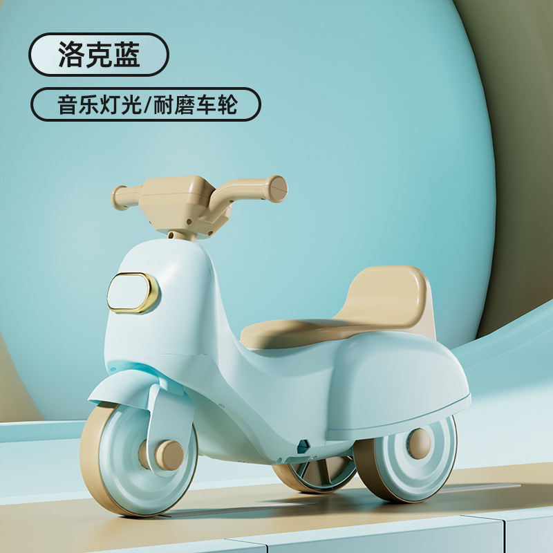 子供用三輪車 1-3歳 ペダルスクーター 光と音楽 赤ちゃんが座って遊べる子供用おもちゃの車を押すことができます