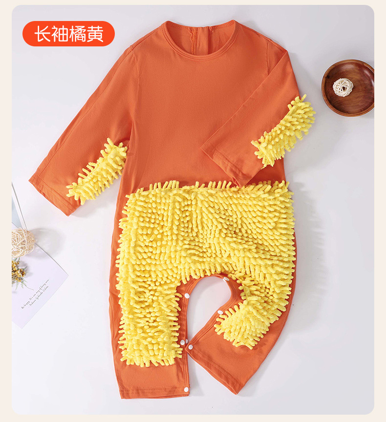 orange spring and autumn long sleeve