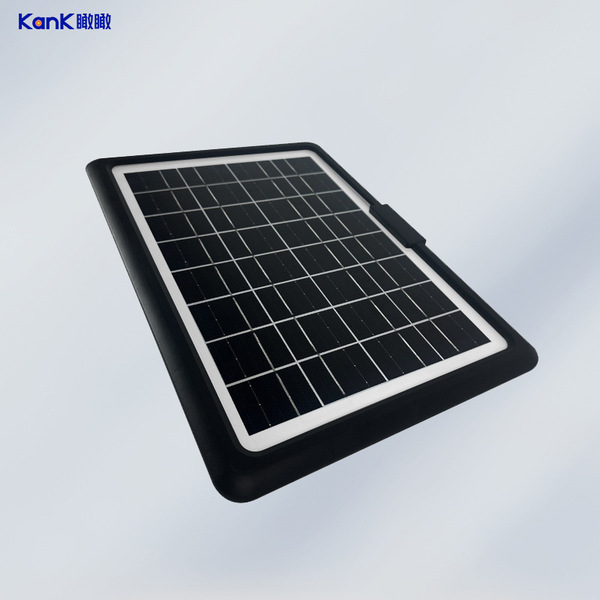 Single crystal solar-powered