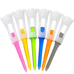 Resistant Golf Nails Soft Rubber Low Resistance Ball TEE 83mm Plastic Ball Nails GOLF TEE Golf Accessories