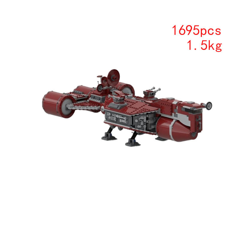Spaceship Building Blocks Diy Educational Model For Children_voghion.com