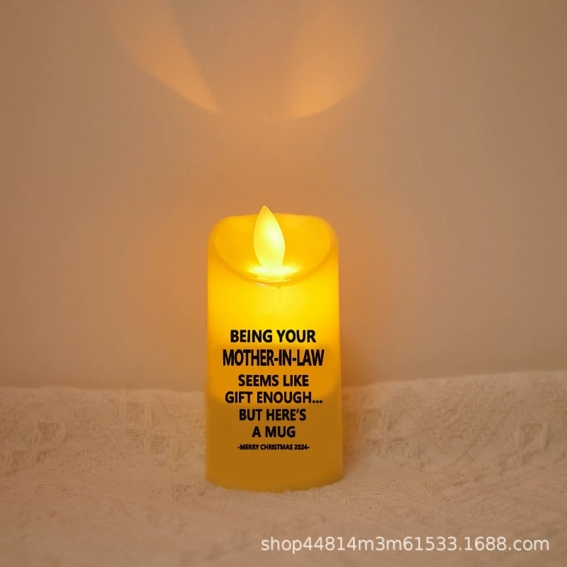 ETSY индивидуальная POD искусственная цифровая свеча-лампа Amazon независимая станция кросс-бордер популярная романтическая декоративная лампа