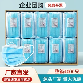 一次性日用口罩;一次性口罩;纸盒