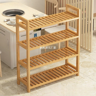 Hot Pot Grill Barbecue Restaurant Food Rack Commercial Multi-layer Kitchen Food Rack Restaurant Table Side Food Storage Rack Floor