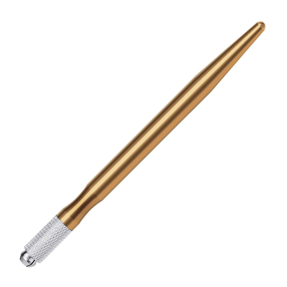 Пестрое embroidery pen для талии, ручной работы, заостренный хвост, ручной работы стайка для бровей, перо для туманения сквозной оптовой продажи