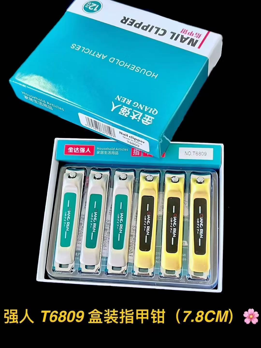 Cuchillos de uñas Jinda Strong 100 cortadores de uñas grandes, medianos y pequeños, cortaúñas de boca plana y cortaúñas de boca oblicua al por mayor