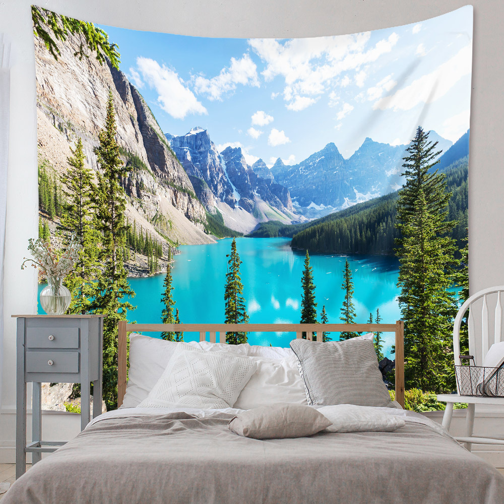 Fashion Landscape Wall Decoration Cloth Tapestry Wholesale Nihaojewelry display picture 55