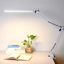长臂台灯一字学习台灯工作灯电脑照明灯USB灯美式桌面台灯折叠灯