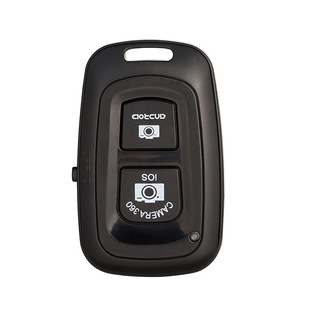 Manufacturers supply double-button Bluetooth selfie mobile phone wireless shutter camera remote control IOS Android compatible
