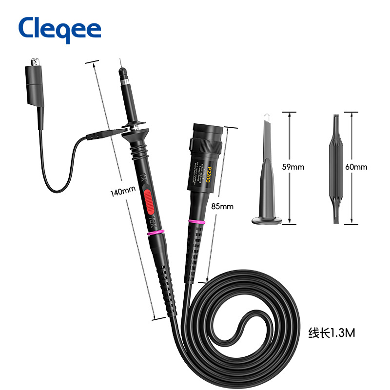 10: 1 new style P2200 X1/X10 200MHz ostellogenesis probe Settopper…