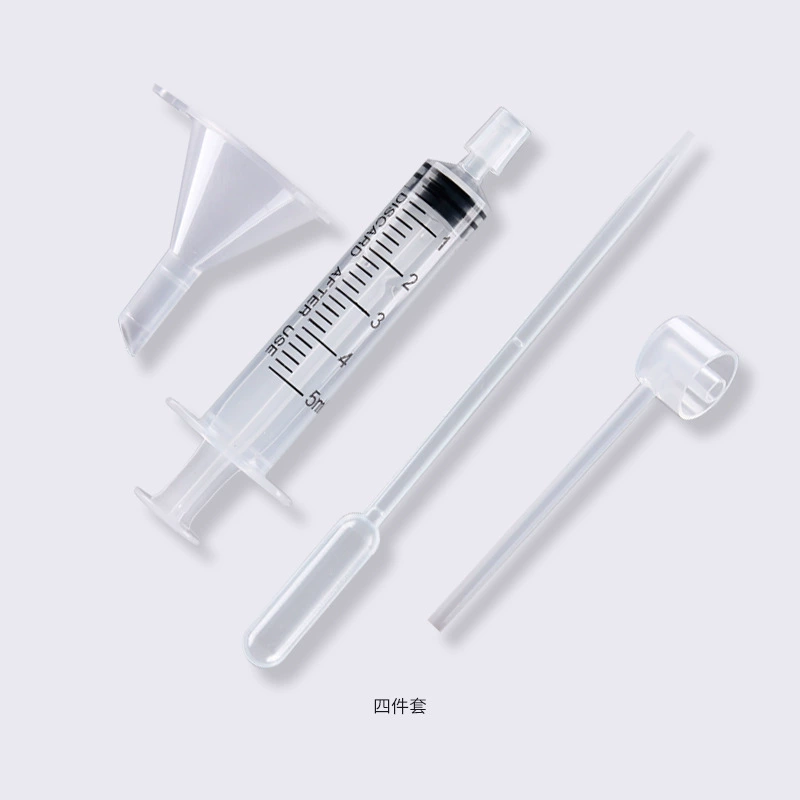 Perfume, container, set, funnel, straw, sample, 4 piece set