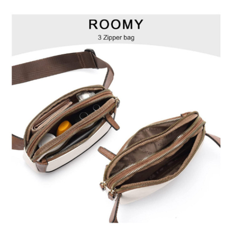 Bolsa de cinturón de cuero para mujer de estilo explosivo en stock Bolsa de mensajero Riñonera Correa de hombro ajustable Riñonera de cuero artificial para mujer
