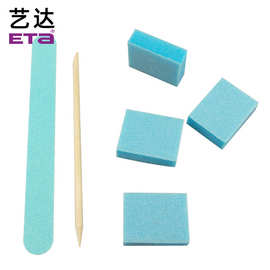 一次性迷你方块指甲锉mini disposable nail file buffer美甲套装