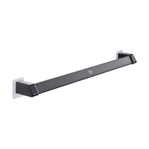 Aluminum Wall-Mounted Sliding Shelf for Hotels, Sanitary Warerooms, and Bathrooms - No Screwing Required, Slippers and Towel Rack - Wholesale