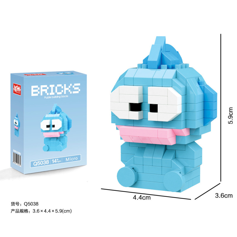 インターネット有名人の人気ビルディングブロックブラインドボックス漫画人形レゴビルディングブロックと互換性のあるパズル組み立ておもちゃ卸売|undefined