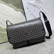 狗牙新款经典信使包中性风格真皮实用时尚单肩斜挎包休闲邮差包