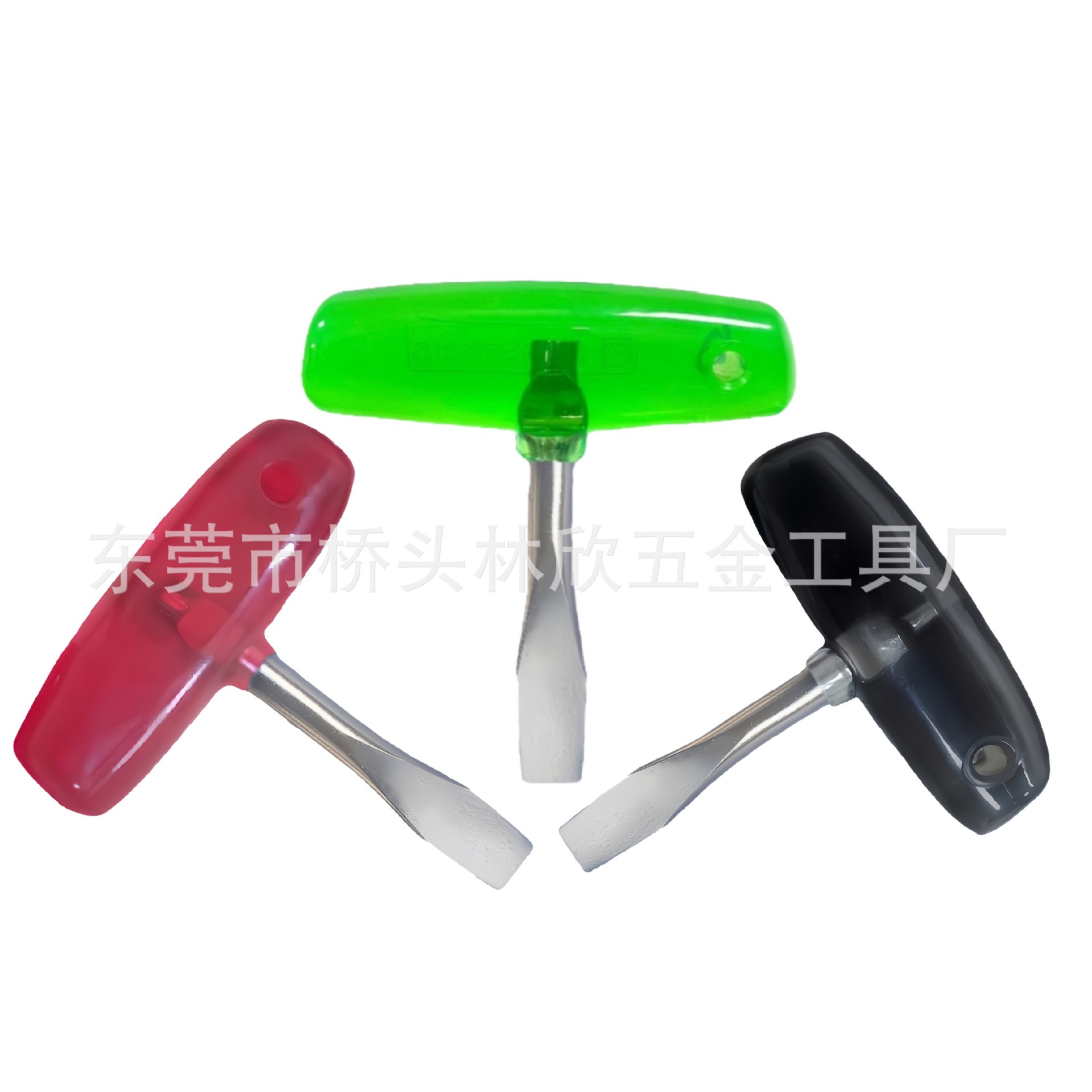 【厂家批发】高端螺丝刀全透明手柄电影专用 T型 一字 专用工具