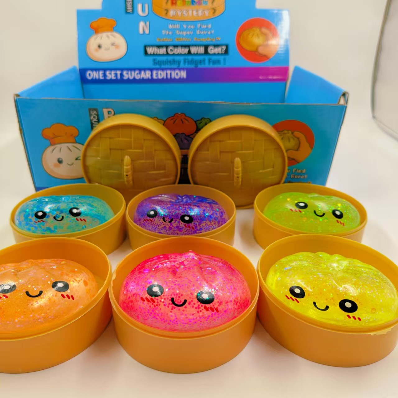 Bollos de bolos de pop transfronterizos, pellizco de pellizco, descompresión de bolos de simulación suaves, forma de bolos de imitación encantadora, interesante, no pegajoso, alivio de la aburrimiento. image 26