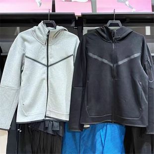 2025 New Men's and Women's Zipper Casual Sweatshirt Sports Training Knitted Hooded Windproof Jacket Jacket