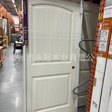 白底漆门扇光面木门美国加拿大涂料门厂家直销 TSCA平开木门