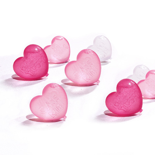 Non-melting heart-shaped ice cubes, food-grade, chilled small ice balls, reusable, summer ice-making tray molds