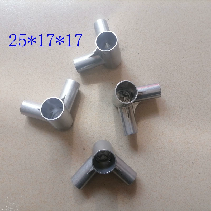 Нержавеющая сталь противомоскитная сетка тройник противомоскитная сетка аксессуары пол утолщенные придворные противомоскитные сетки металлический алюминиевый тройной соединительный адаптер