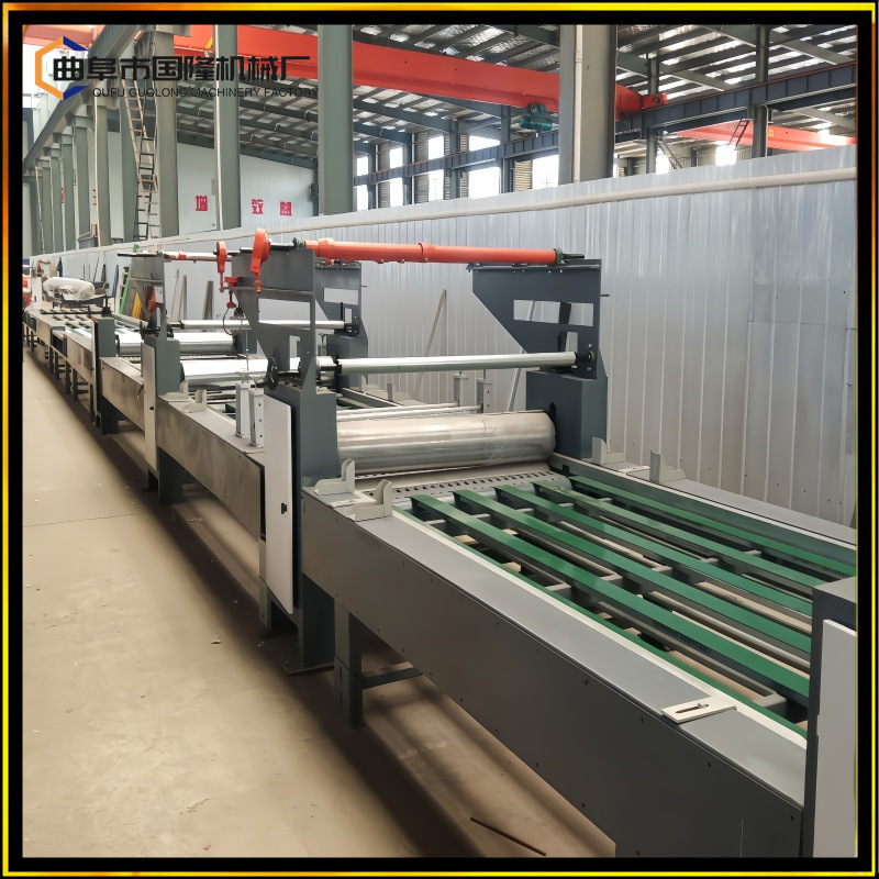 防尘防静电硫氧洁净板生产线 彩釉铝箔隔热瓦制板设备 提供配方