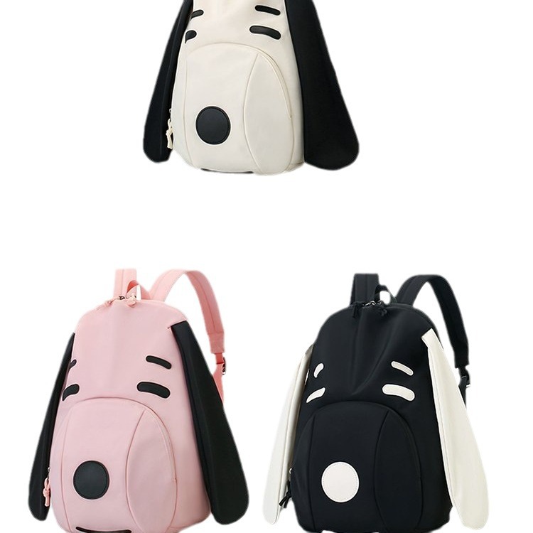 Nuevo lindo perro de dibujos animados para estudiantes de escuela primaria, escuela secundaria, nicho universal, gran capacidad de viaje, mochila