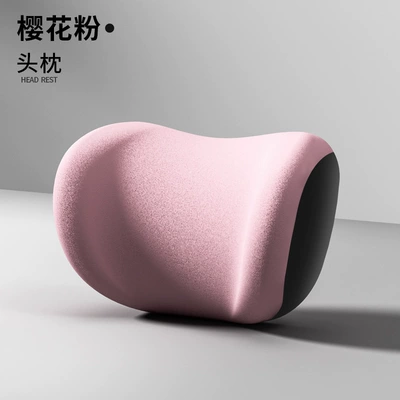 and Lumbar Support for Drivers, Waist support - headrest-sakura-pink-3398