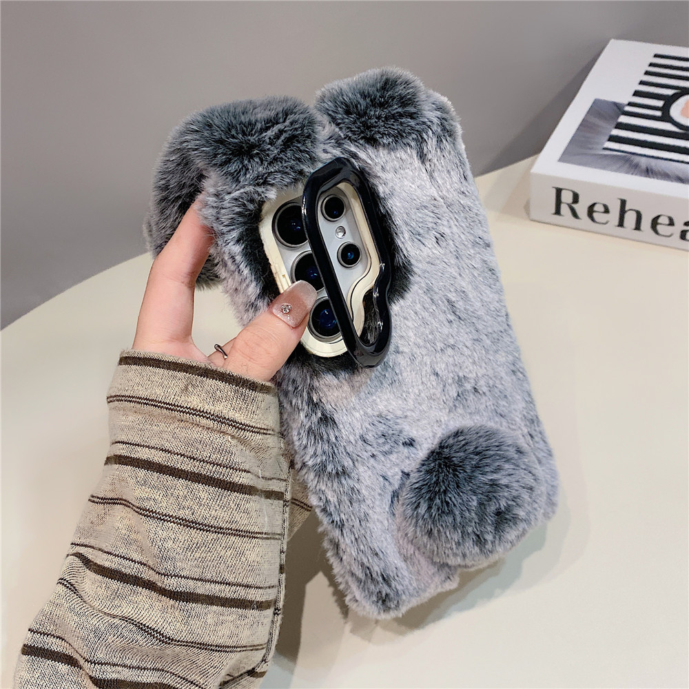 Flauschige Hasen Handyhülle Für Samsung Galaxy S Und A Serie_voghion.com