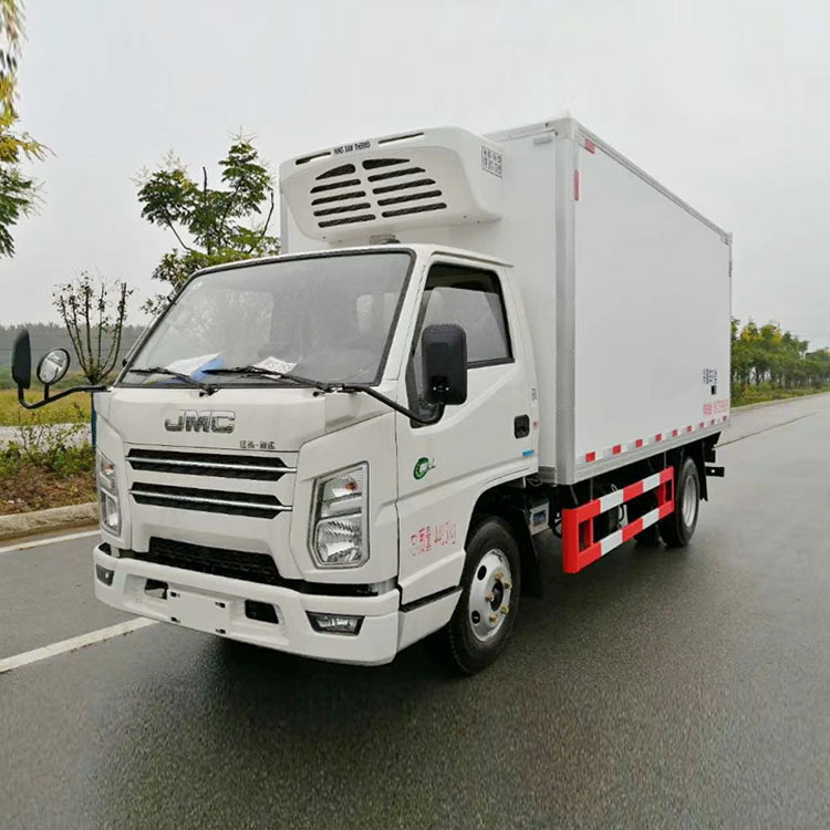 福田欧马可冷藏车4.2米冷藏车疫苗冷链运输车厂家电话