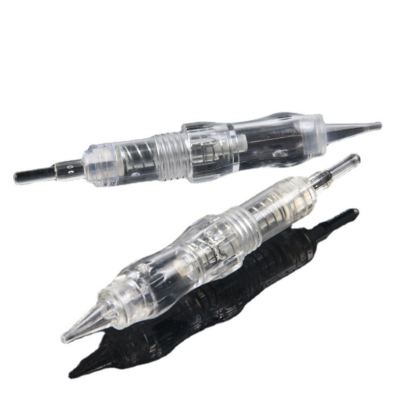 Black Pearl Needle Second Generation Sketching Instrument Full Throwing Machine Needle Eyebrow Eye Lip Screw Full Throwing Integrated Tattoo Needle