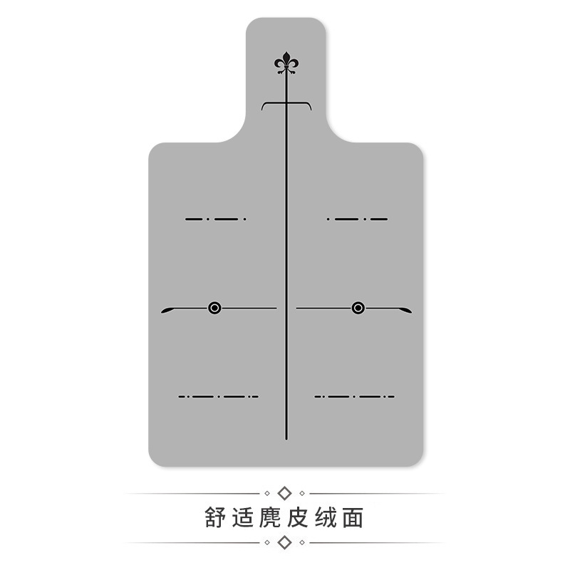 跨境专用麂皮绒普拉提核心床垫吸汗防滑健身垫耐磨pu橡胶瑜伽垫子|undefined
