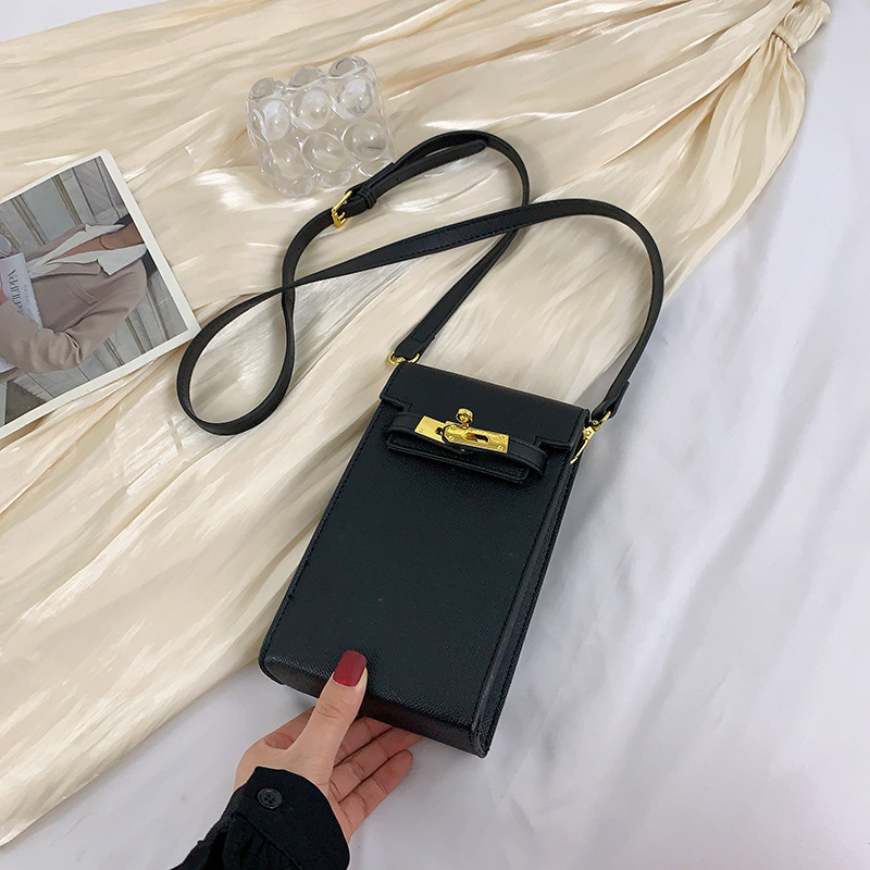 Bolso de teléfono móvil transfronterizo bolso de mujer bolso de platino bolso de litchi nuevo bolso mini bolso de teléfono móvil 100 billeteras cero