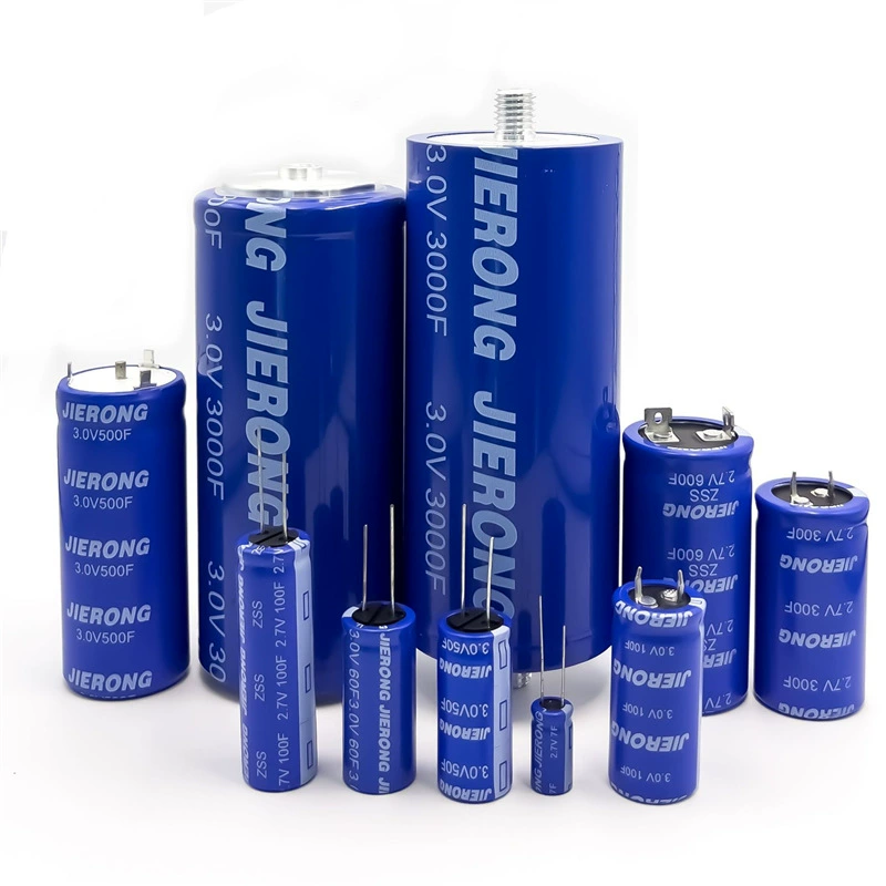 2.7V capacitor series JIERONG lithium-ion falap capacitor multi-special high-start capacitor energy storage