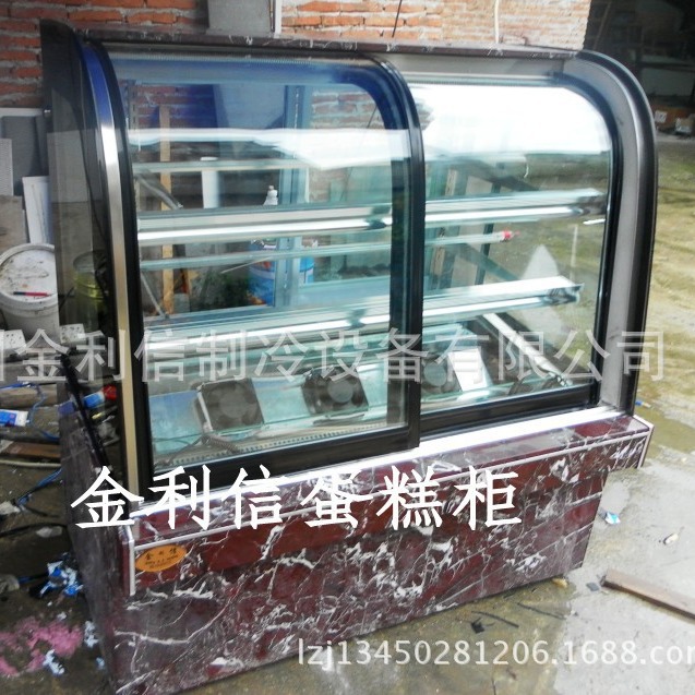 供应前移门蛋糕保鲜柜前后开门蛋糕展示柜西点冷藏冷柜