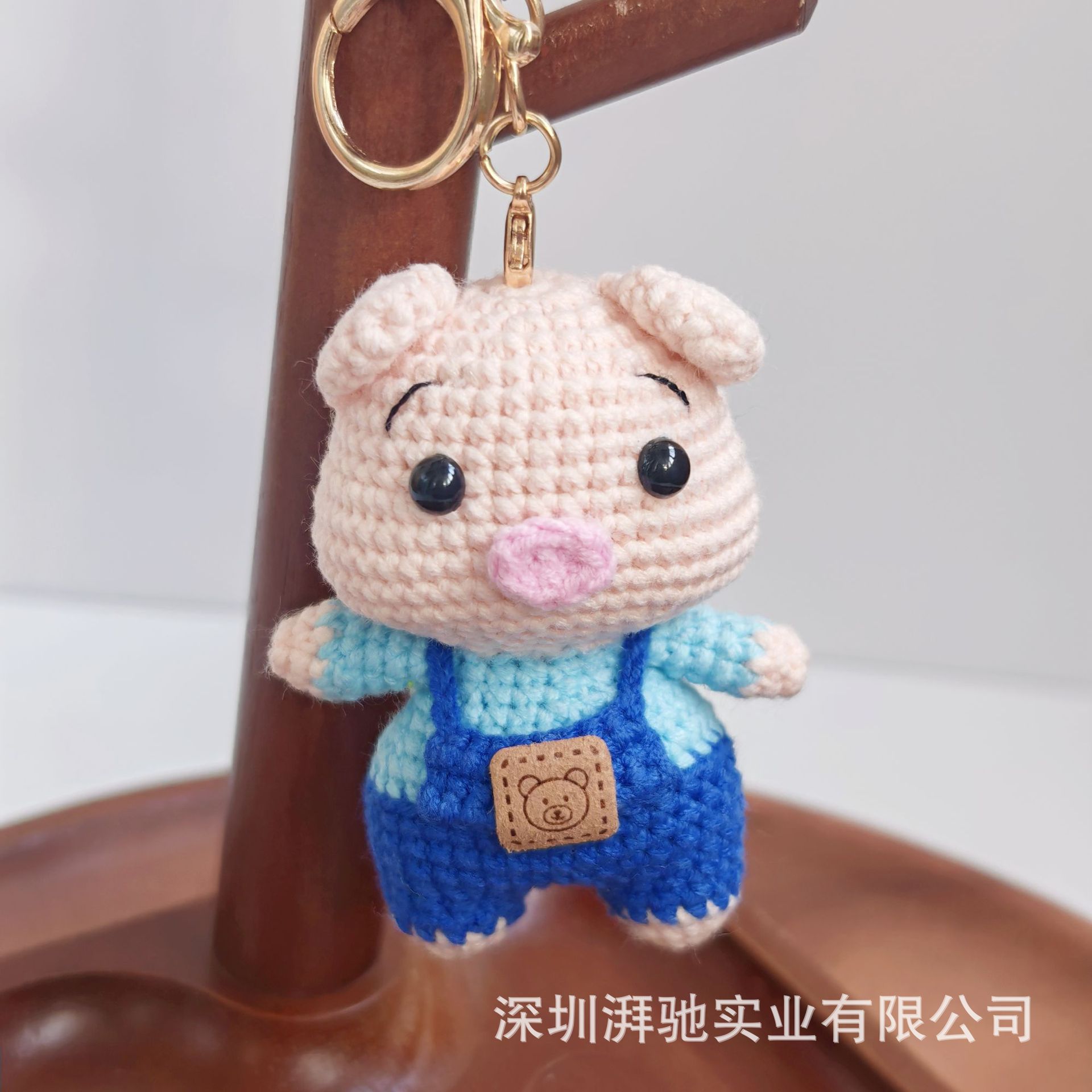 Colgantes de animales del zodiaco tejidos a mano, muñecos de lana hechos a crochet, accesorios decorativos para bolsos, regalos al por mayor y al detalle. image 34