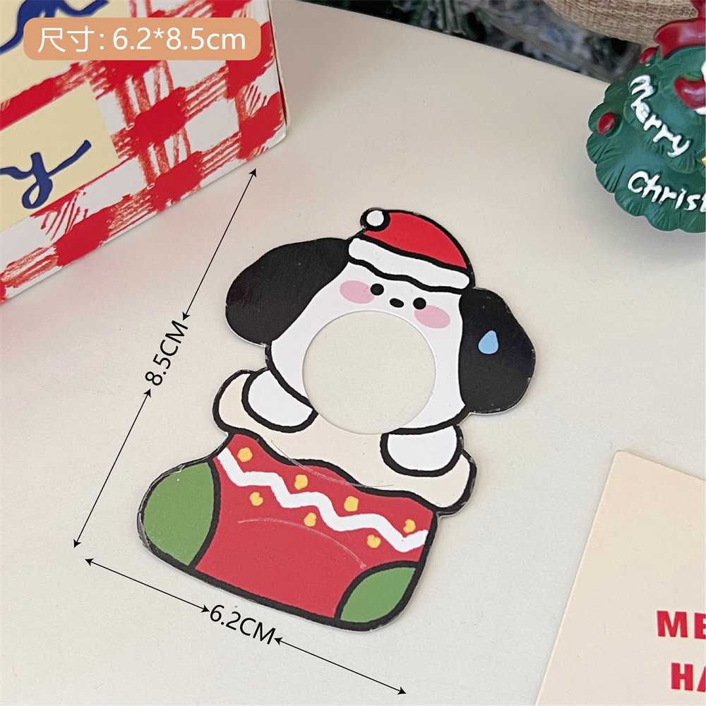 Tengyi original tarjeta de papel de piruleta de Navidad tarjeta de bendición tarjeta de regalo de regalo de caramelo para niños tarjeta de decoración de embalaje
