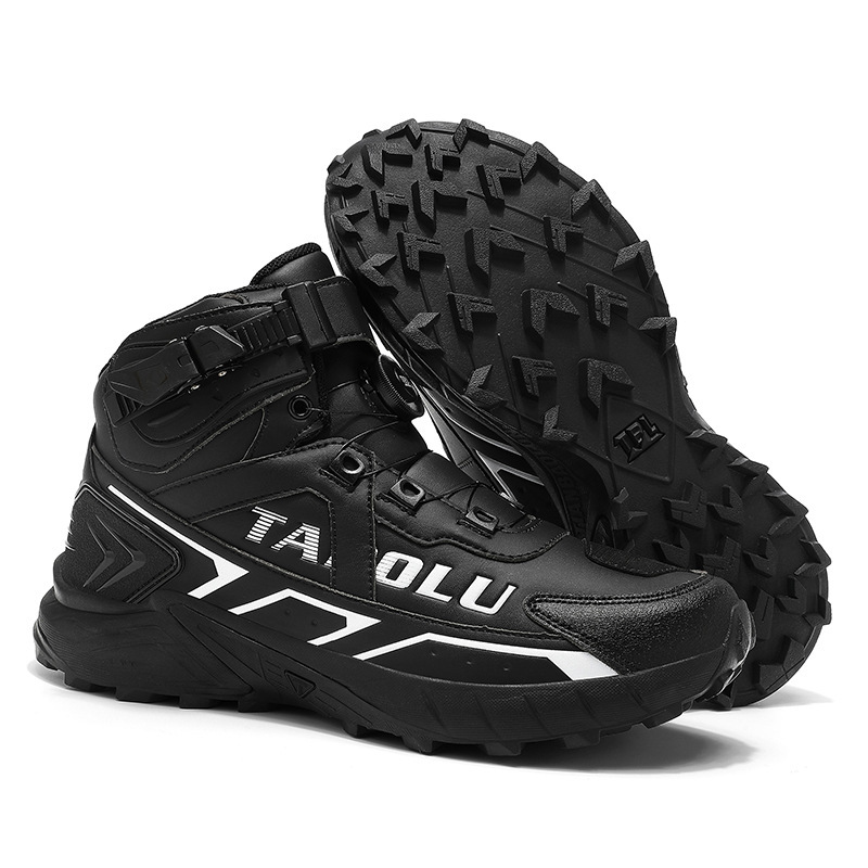 Cross-border creative cycling shoes, motorcycle commuting boots, off-road rally motorcycle shoes, unisex all-season motorcycle touring outdoor anti-slip shoes Cross-border creative cycling shoes, motorcycle commuting boots, off-road rally motorcycle shoes, unisex all-season motorcycle touring outdoor anti-slip shoes